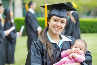 Graduate with Child